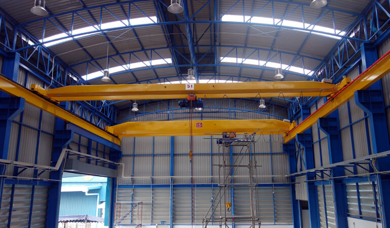 Export Two Sets Single Beam Crane To Tha