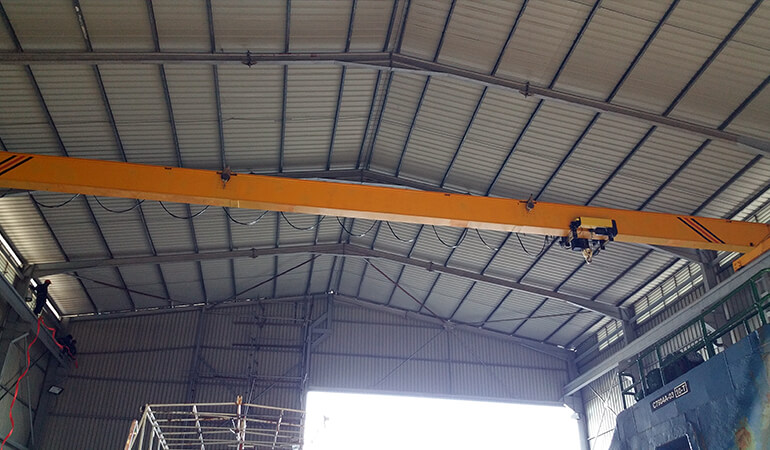 Export 10t EURO Style Single Beam Crane 